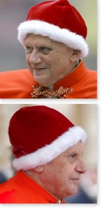 papa-claus Papst Benedikt