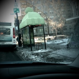 Busstop Montreal - Stadtmöblierung