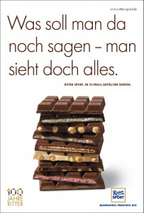 Ritter Sport Werbung 2016