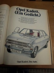 opel das auto 1968 