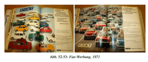 FIAT Werbung, 1971