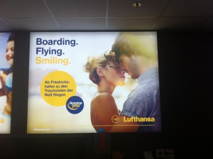 Lufthansa Werbung