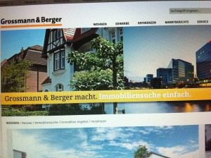 Immobilienfirma (Grossmann & Berger): Grossmann & Berger macht. Immobiliensuche einfach. 